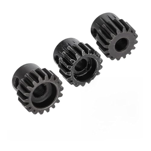 CHICIRIS Langlebige Metall -RC -Motorritzel Combo Set, Geeignet für 1/8 RC Autokaräse, (16t 17t 18t) von CHICIRIS