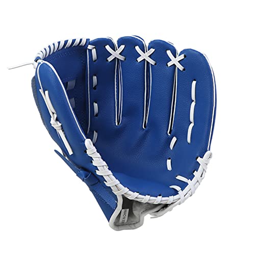 CHICIRIS Langlebiger Linker Baseballhandschuh mit Tiefen Tasche, Weicher Flusen, PU -Lederhandschuh für Jugendliche Erwachsene mit Verstärkten Stichen, Geeignet für (12,5 Zoll) von CHICIRIS