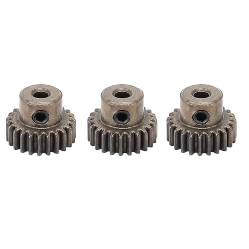 CHICIRIS Langlebiger RC -Auto Motorgetriebe, Hochpräziöser Stahlritzel, RC -Autotor Getriebe, Rostfeste Ersatzteile für Axiale HSP, Ausgelegt für HSP, Axial, (23T) von CHICIRIS