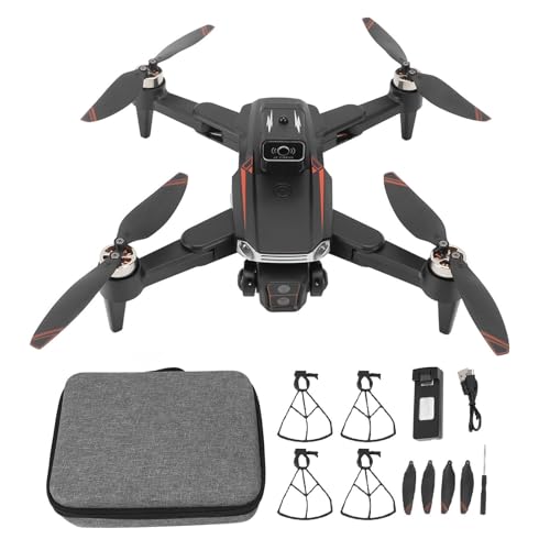 CHICIRIS Luftfotografie Fernbedienung Drohne, Luftbauer -Fotografie -Drohne HD Elektrische Einstellung Linsen Intelligent Hindernisvermeidung GPS -Drohne mit (Einzelne Batterie) von CHICIRIS