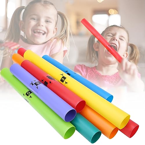 CHICIRIS Orff Percussion Instrument Plastik -Soundrohr -Rohr Oktave Kit Kinder Musical Toy für Kindermusik Aufklärung und Teamzusammenarbeit Leicht Kompakt Rotblau Grün Lila Gelbe Orange 8pcs CHICIRIS Orff Percussion Instrument Plastik -Soundrohr -Rohr Oktave Kit Kinder Musical Toy für Kindermusik Aufklärung und Teamzusammenarbeit Leicht Kompakt Rotblau Grün Lila Gelbe Orange 8pcs von CHICIRIS