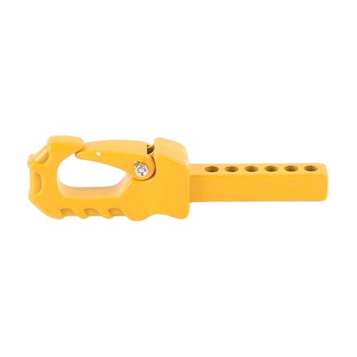 CHICIRIS RC -Anhängerschlepphaken, Einfache Kontrolle, Stark und Vielseitig, Verbessert das RC -Fahrzeug, Legierungsmaterial für 4101 4102 4082, Bequemes Upgrade mit Einem Schlepphaken (Yellow) von CHICIRIS