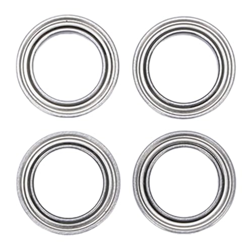CHICIRIS RC -Autokugellager 4pcs RC -Lagerkit Metallkugellager für Fernbedienungsautos mit Glattem, Ruhigem Betrieb Hochgeschwindigkeitsleistung für SCY 16101 16102 16103 16201 von CHICIRIS