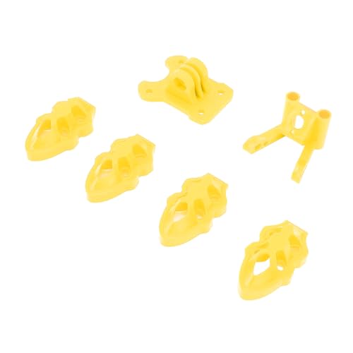CHICIRIS RC -Drohnen -Motorantennenbasis Leicht und Langlebig, Abgeschrägt und Poliert, Stilvoll (Yellow) von CHICIRIS