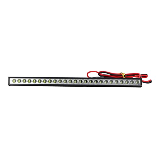 CHICIRIS RC LED -Lichtstange 25 LED Aluminiumlegierungs -Dachlampe für 1/8 1/10 /12/14 RC Autos mit Halterung Montageschraubenzubehör CHICIRIS RC LED -Lichtstange 25 LED Aluminiumlegierungs -Dachlampe für 1/8 1/10 /12/14 RC Autos mit Halterung Montageschraubenzubehör von CHICIRIS