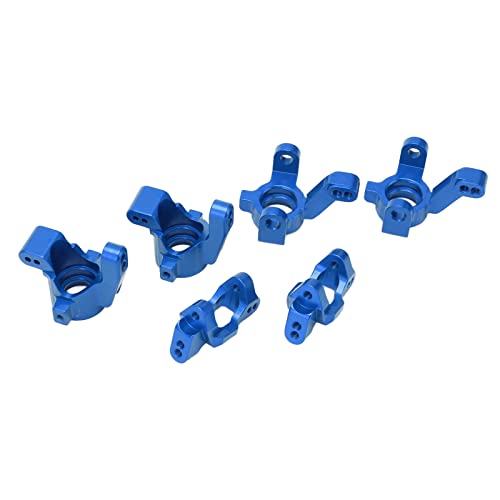 CHICIRIS RC -Lenkungsgruppen - Aluminium Legierungslenkungskit für Latrax Teton 1/18 mit Präziser Lagerung Leichtes Design Easy Installation (Blue) von CHICIRIS