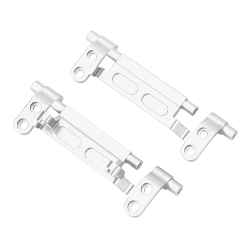 CHICIRIS RC Pull -Stange Basis -Set Ersatz für MN168 MN78 1/12 Metall Vorne und Hintere Fernbedienungssteuer -Autozugbasis (Silver) von CHICIRIS