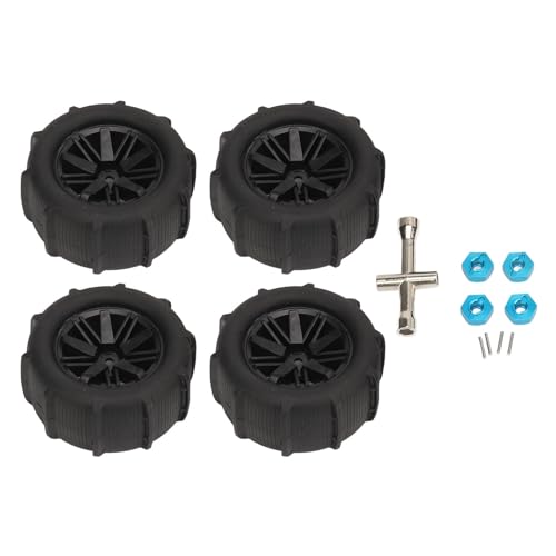 RC-Radreifen WLTOYS, 1/14 Sechskant-RC- und -Reifen Hervorragender Grip, Starke Dämpfung für 1/14 RC-Autos, 12-mm-Sechskant von CHICIRIS