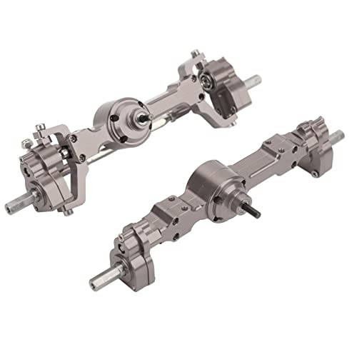 CHICIRIS RC -Vorder -Hinterachsen Aluminium Legierungs Upgrade Teile für MN 90 99S Serie RC Autos mit CNC bearbeiteten Zahnrädern und Getriebewellen (Ti) von CHICIRIS