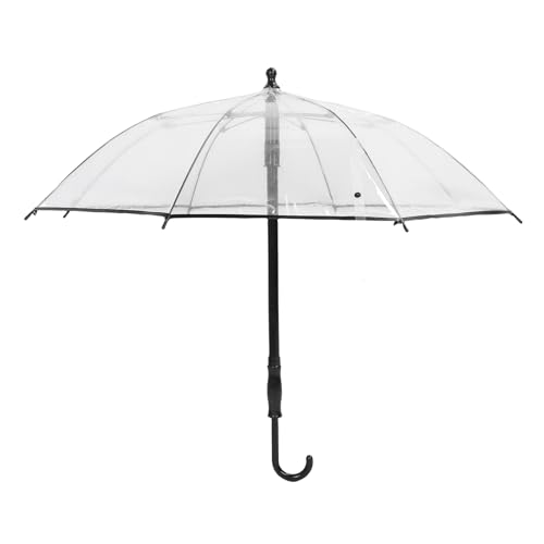 CHICIRIS Regenschirm, Leichtes Design Transparentes Wassersprühungs -Look Langstürmer Griff Multifunktionales Sommerspielzeug für die Schule Im Freien Im Freien Strand von CHICIRIS