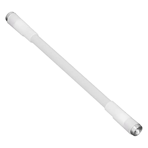 CHICIRIS Rotierender Finger Drehstift LED-Flashlight Stressabbau Gehirntraining Beleuchteter Drehbleistift nicht beschreibbar (Silber) von CHICIRIS