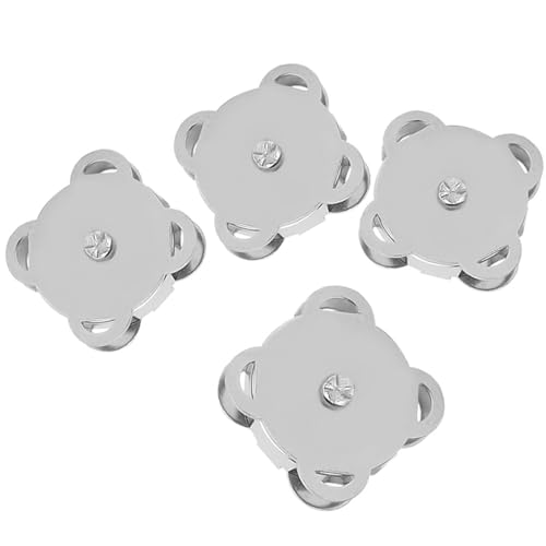 CHICIRIS Stilvoller Magnet Metallschnalle Set Fehlerlos Dekorieren Kleidungsarbeiten für DIY -Projekte (18,5 mm hell weiße Handnähte Magnetschnalle) von CHICIRIS