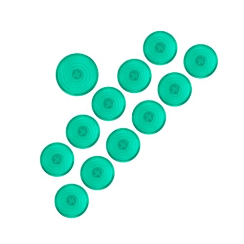 CHICIRIS Tasteabdeckung 11pcs 20,2 Mm und 1pc 25,3 Mm Taste für Fightbox für Slimbox -Tastaturen (Green) von CHICIRIS