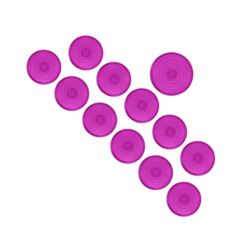 CHICIRIS Tasteabdeckung 11pcs 20,2 Mm und 1pc 25,3 Mm Taste für Fightbox für Slimbox -Tastaturen (violett) von CHICIRIS