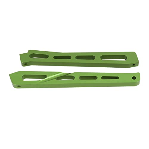 Metall RC Vorne Hinten Chassis Klammer Aluminiumlegierung Vorne Hinten Chassis Klammer Unterstützung Upgrades Teil Für ARRMA 1/7 1/8 RC Auto Absturz - Verschleißfestigkeit (Gemüse) von CHICIRIS