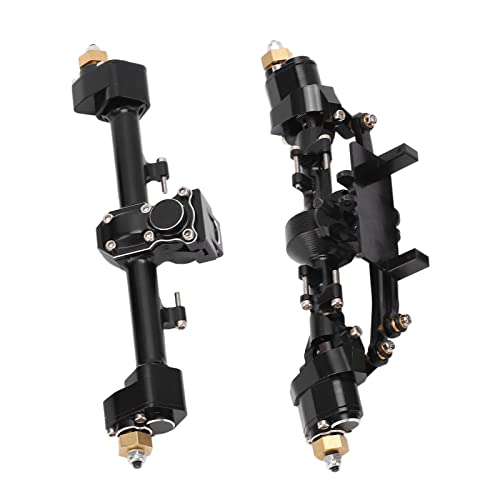 RC Achse Metall-Achse RC Achsen Band RC, Hebt Achsen Stabile Portalachse Haltbar für RC Ersatzachsen (BLACK) von CHICIRIS