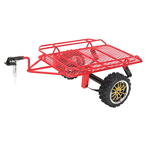 RC Löffelanhänger RC Löffelanhänger Metall RC Löffelanhänger Auto Waage Zubehör (rot) von CHICIRIS