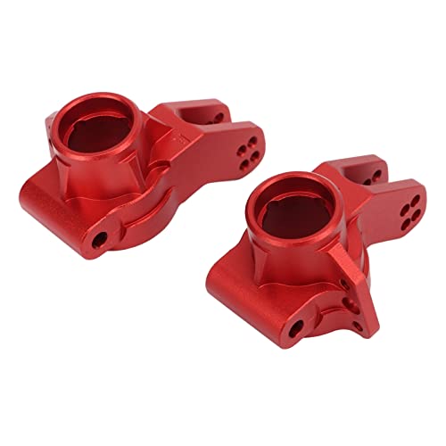 RC hinten Nabenhalter Aluminiumlegierung RC Auto Upgrade Teile für ARRMA 1/7 1/8 RC Autos Verformt Nicht Leicht Verschleißfest (Rot) von CHICIRIS