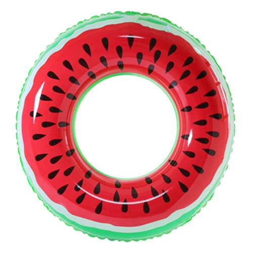 CHICTRY Aufblasbare Fruit Pool Floats - Wassermelone geformt Swim Ringe Sommer Pool Partys, See & Strand Verwendung Rot 70# CHICTRY Aufblasbare Fruit Pool Floats - Wassermelone geformt Swim Ringe Sommer Pool Partys, See & Strand Verwendung Rot 70# von CHICTRY