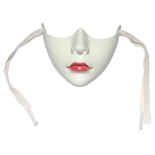 CHICTRY Mechanische Halbmaske Schönheitsmaske Venezianische Phantommaske Verkleidungsrequisiten Beige 1 Einheitsgröße CHICTRY Mechanische Halbmaske Schönheitsmaske Venezianische Phantommaske Verkleidungsrequisiten Beige 1 Einheitsgröße von CHICTRY