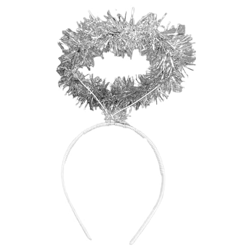 CHICTRY Metallic Glitter Feather Wings Angel Foil Tinsel Headband Für Halloween Bühnenauftritt Typ 5 Einheitsgröße von CHICTRY
