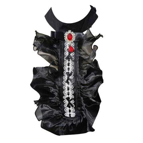 CHICTRY Renaissance Jabot Abnehmbare Rüschen gefälschte Kragen Viktorianische Barock Halskrause Cosplay Fasching Fotografie Schwarz A One Size CHICTRY Renaissance Jabot Abnehmbare Rüschen gefälschte Kragen Viktorianische Barock Halskrause Cosplay Fasching Fotografie Schwarz A One Size von CHICTRY
