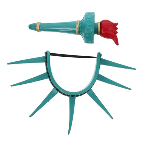 CHILDWEET 1 Satz Kopfband der Freiheitsstatue karneval kopfschmuck freiheitsstatue kopfschmuck Lady Liberty Kopfband Freiheitskrone der Dame Freiheitsstatue-Kostüm für Pu CHILDWEET 1 Satz Kopfband der Freiheitsstatue karneval kopfschmuck freiheitsstatue kopfschmuck Lady Liberty Kopfband Freiheitskrone der Dame Freiheitsstatue-Kostüm für Pu von CHILDWEET