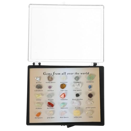CHILDWEET 1 Satz Natürliches Erz Stengel Wissenschafts-kit Edelsteine Unregelmäßiges Steinornament Fluorit-steine Steinsammlung Schmuck Kleiner Unregelmäßiger Stein Felsen Naturstein von CHILDWEET