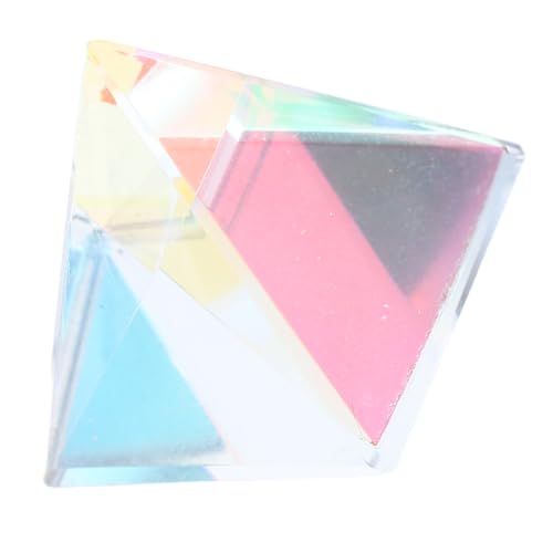 CHILDWEET 1 Set Sun Catcher Prisma Handgefertigtes Optisches Prisma Einzigartiger Sonnenfänger Leichter Pyramid -prisma Für Physik Unterricht Gartenglas Prisma Fenster Sonnenfänger CHILDWEET 1 Set Sun Catcher Prisma Handgefertigtes Optisches Prisma Einzigartiger Sonnenfänger Leichter Pyramid -prisma Für Physik Unterricht Gartenglas Prisma Fenster Sonnenfänger von CHILDWEET