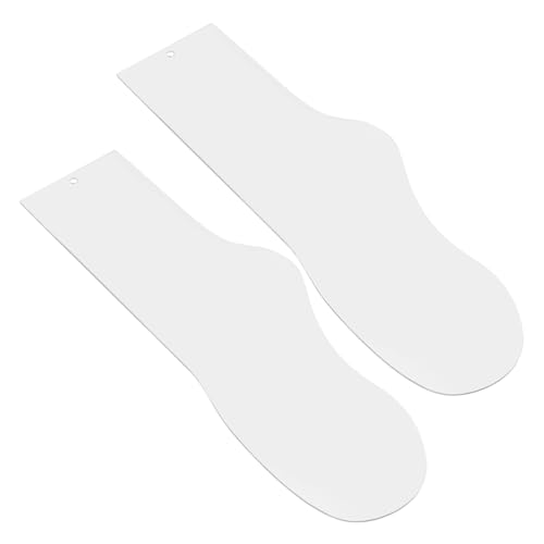 CHILDWEET 2 Stück Hängebrett Für Socken Acryl Socken Hängebrett Sockenspanner Werkzeug Socken Display Haken Weiß CHILDWEET 2 Stück Hängebrett Für Socken Acryl Socken Hängebrett Sockenspanner Werkzeug Socken Display Haken Weiß von CHILDWEET