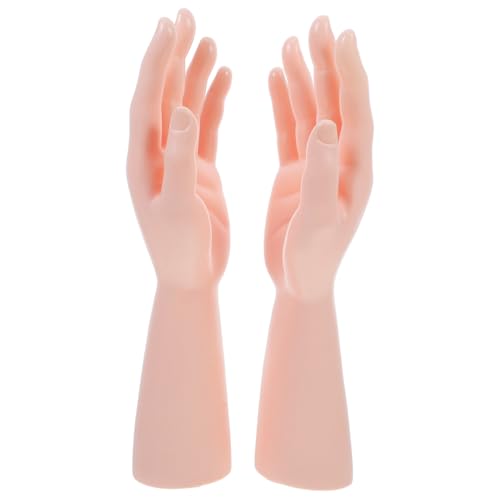 CHILDWEET 2 Stück Tisch Schmuckständer Zarter Schmuckhalter Handmodell Schaufensterpuppe Handring Zubehör Handmodell Requisiten Multifunktions Ringhalter CHILDWEET 2 Stück Tisch Schmuckständer Zarter Schmuckhalter Handmodell Schaufensterpuppe Handring Zubehör Handmodell Requisiten Multifunktions Ringhalter von CHILDWEET