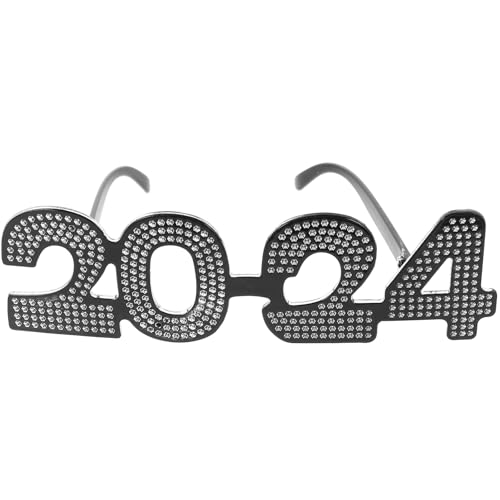 CHILDWEET 2024 Brille lustige Halloween-Brille Weihnachtsfeier Brille Sonnenbrille Weihnachtsbrille leuchtbrillen silvester party 2024 Modelbrillen Partygeschenke für das neue Jahr Stk Black CHILDWEET 2024 Brille lustige Halloween-Brille Weihnachtsfeier Brille Sonnenbrille Weihnachtsbrille leuchtbrillen silvester party 2024 Modelbrillen Partygeschenke für das neue Jahr Stk Black von CHILDWEET