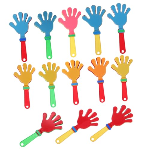 CHILDWEET Fanartikel Zum Anfeuern 24st Party-handklatscher Klappenlichtsteuerung Krachmacher Klappbrett Pom Poms Cheerleading Das Klöppellicht Handklöppel Klöppel Für Kinderklöppel Jubelklöppel Abs von CHILDWEET