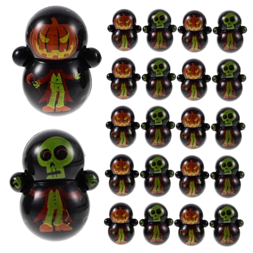 CHILDWEET 30 Stück Tabletop Mini Tumbler Spielzeug Halloween Tumbler Kinderspielzeug Desktop Tumbler Ornamente von CHILDWEET