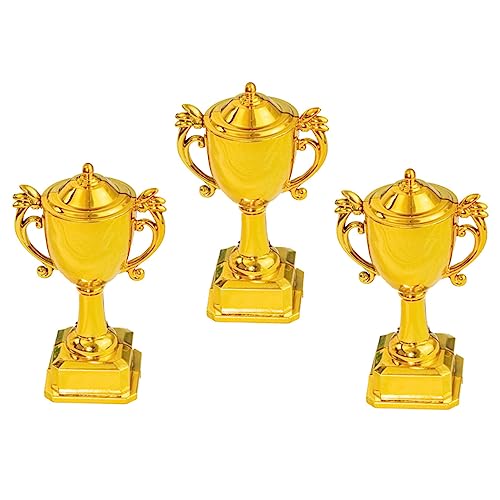 CHILDWEET 3St Trophäe Kuchen dekorieren Veranstaltungen Auszeichnungen Requisiten Kuchen Zahnstocher spaß the pleasure weihnachtsdeko dekoration Tortenaufsatz in Trophäenform Cupcake-Topper von CHILDWEET