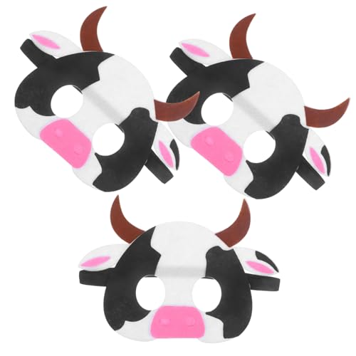 CHILDWEET 3st Party-maske Pelzige Maske Tiere Halloween-maske Katzenkostüm Für Maskerade Fuchs Leuchtende Maske Bemalbare Tiermaske Drei Kostüm Pferdemaske Plüsch Vlies CHILDWEET 3st Party-maske Pelzige Maske Tiere Halloween-maske Katzenkostüm Für Maskerade Fuchs Leuchtende Maske Bemalbare Tiermaske Drei Kostüm Pferdemaske Plüsch Vlies von CHILDWEET