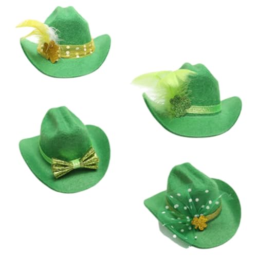 CHILDWEET 4 Stück Patricks Day Hutclips Stilvolle Party-haarnadel Patricks Day Accessoires Dekoratives Haar-accessoire CHILDWEET 4 Stück Patricks Day Hutclips Stilvolle Party-haarnadel Patricks Day Accessoires Dekoratives Haar-accessoire von CHILDWEET
