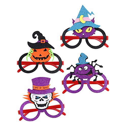 CHILDWEET 4 Stück Spinnen Kürbis Brille Halloween Brille Neuartige Brille Halloween Brille Lustige Brille Halloween Party Ornament Halloween Brille Aus CHILDWEET 4 Stück Spinnen Kürbis Brille Halloween Brille Neuartige Brille Halloween Brille Lustige Brille Halloween Party Ornament Halloween Brille Aus von CHILDWEET