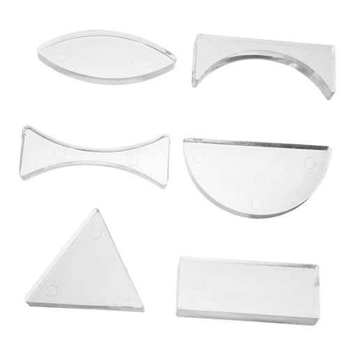 CHILDWEET 6 Stücke Acryl Optische Linsen Set Konvexen Konkaven Physik Lehrmittel Prisma Konvexe Linse Labor Ausrüstung CHILDWEET 6 Stücke Acryl Optische Linsen Set Konvexen Konkaven Physik Lehrmittel Prisma Konvexe Linse Labor Ausrüstung von CHILDWEET