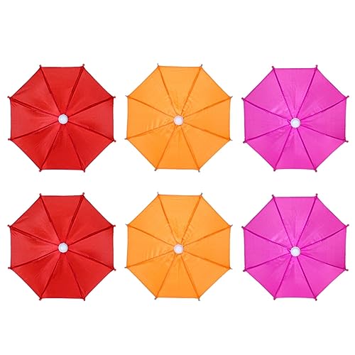 CHILDWEET Solide Mini-regenschirme Für Jungen Und Mädchen Für Die Zimmerdekoration Von Jungen Und Mädchen Fotografie-requisiten Miniatur-hauszubehör Zufällige Auswahl von CHILDWEET