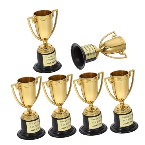 CHILDWEET 6st Trophäe Golf-pokal Pokale Für Sportwettkämpfe Pokale Vergeben Mini Gold Award Trophy Cup Wettbewerbspokale Plastik Golden Wiederverwendbar CHILDWEET 6st Trophäe Golf-pokal Pokale Für Sportwettkämpfe Pokale Vergeben Mini Gold Award Trophy Cup Wettbewerbspokale Plastik Golden Wiederverwendbar von CHILDWEET