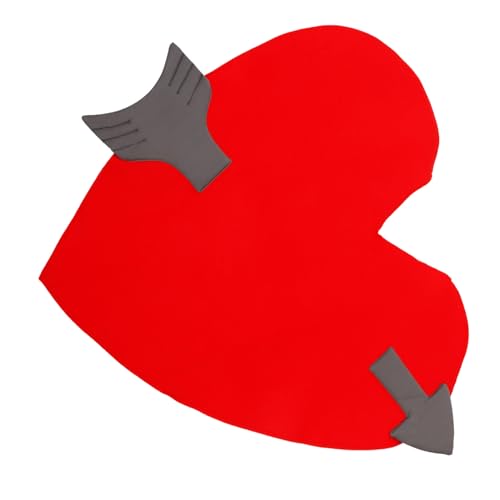 CHILDWEET Amor-Kostüm herzförmige Ohrringe herz sonnenbrille herz brille Konfetti halloween costume halloween kleidung Valentinstag-Requisite valentinstag partyzubehör Polyester CHILDWEET Amor-Kostüm herzförmige Ohrringe herz sonnenbrille herz brille Konfetti halloween costume halloween kleidung Valentinstag-Requisite valentinstag partyzubehör Polyester von CHILDWEET