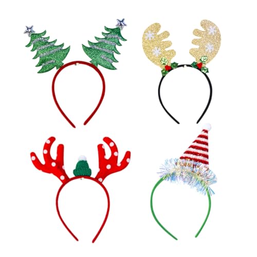 CHILDWEET Material Weihnachts-haarreif Bequemes Haarband Für Mädchen Und Erwachsene Zufälliger Stil CHILDWEET Material Weihnachts-haarreif Bequemes Haarband Für Mädchen Und Erwachsene Zufälliger Stil von CHILDWEET