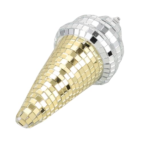 CHILDWEET Disco- Aus Glas Eiscreme-Form Spiegel Für Hochzeit Geburtstag Glas-Disco-Dekorationen von CHILDWEET
