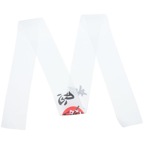 CHILDWEET Japanisches Kopftuch-Stirnband Chef-Kopfschmuck Kochzubehör Hibachi-Kochmütze ninja stirnband japan stirnband Sushi-Kostüm japanisches Stirnband für Frauen Polyester von CHILDWEET