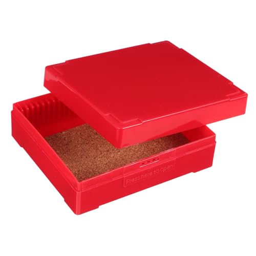 CHILDWEET Kasten Schiebekasten Objektträgerbehälter für Mikroskope Handmikroskop für Glasplatten-Organisator Experimentierwerkzeug-Aufbewahrungsbox Labor-Objektträgerhalter Plastik von CHILDWEET