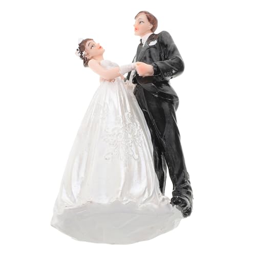 CHILDWEET Kuchendekoration Korsage Braut Bräutigam Statue Liebe Hochzeitstorte Topper Kleider Hochzeitstortendekorationen Verheiratete Dekorationen Braut-bräutigam-statue Gang Kunstharz CHILDWEET Kuchendekoration Korsage Braut Bräutigam Statue Liebe Hochzeitstorte Topper Kleider Hochzeitstortendekorationen Verheiratete Dekorationen Braut-bräutigam-statue Gang Kunstharz von CHILDWEET