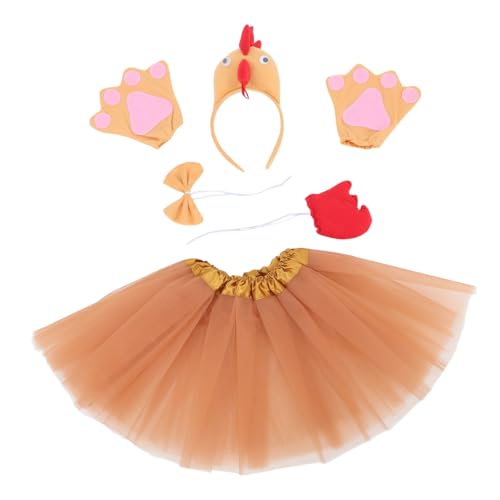 CHILDWEET Realistisches Aufblasbares Hühner-stirnband-kostüm-set Für Erwachsene Osterküken-kopfschmuck Für Cosplay-partys CHILDWEET Realistisches Aufblasbares Hühner-stirnband-kostüm-set Für Erwachsene Osterküken-kopfschmuck Für Cosplay-partys von CHILDWEET