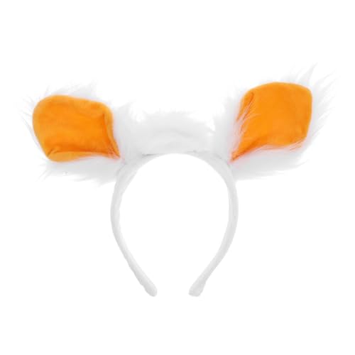 CHILDWEET Cosplay Schafohren Stirnband Tierkopfbedeckung Für Jungen Und Mädchen Erwachsene Weiches Plüsch Lammohr Stirnband Accessoire CHILDWEET Cosplay Schafohren Stirnband Tierkopfbedeckung Für Jungen Und Mädchen Erwachsene Weiches Plüsch Lammohr Stirnband Accessoire von CHILDWEET
