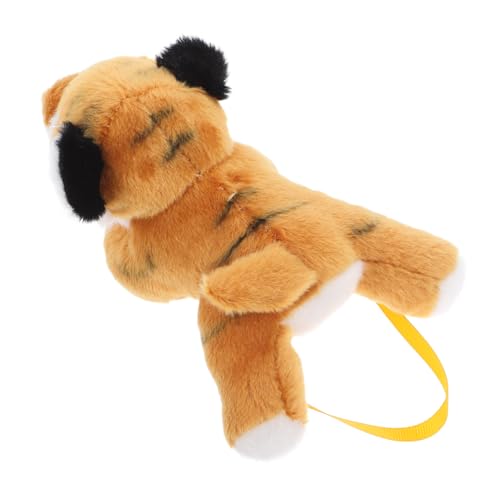 CHILDWEET Entzückende Realistische Plüsch Tiger Dschungel Thema Party Zubehör Stofftier Spielzeug von CHILDWEET